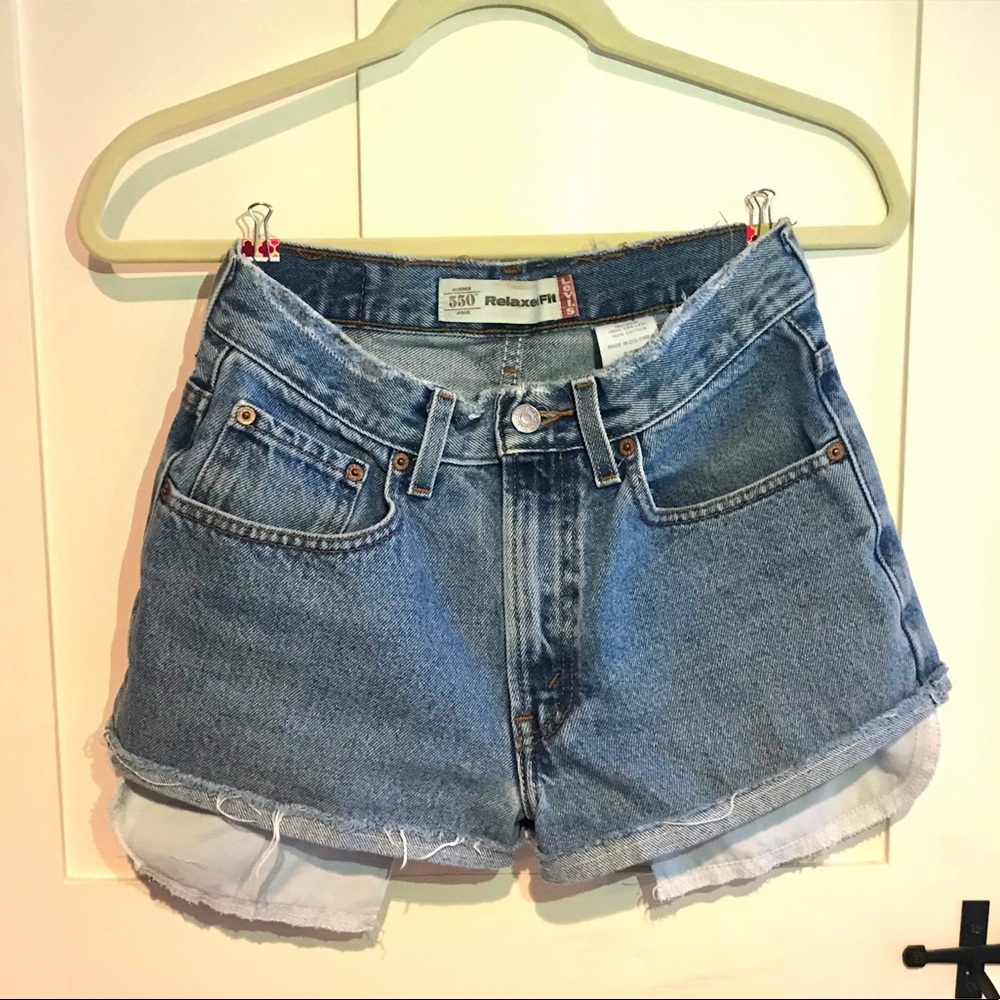 Vintage Levi’s High Rise Shorts